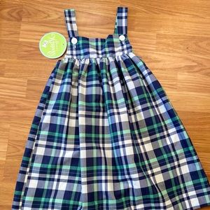 Plaid Sleeveless Dress - NWT